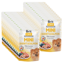 Brit Care Mini triušio ir lašišos filė su padažu 24x85g
