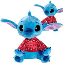 Disney Lilo&Stitch talismanas Stitch su kalėdiniu megztiniu, pliušinis 25cm