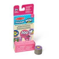 MELISSA & DOUG  „Sticker WOW!“ lipdukai „Mėgstamiausi dalykai“