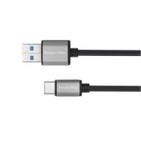 Kruger&Matz Basic USB - USB C kabelis 1m