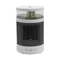 3 In 1 Heater Humidifier Colorful 800W PTC Fast Heater Personal Desk with Tip-Over Protection for Home Office Room US Plug