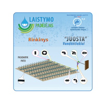Laistymo Padėjėjas .Šiltnamio laistymo sistema "Juosta" vandentiekiui