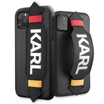 Karl Lagerfeld KLHCN58HDAWBK iPhone 11 Pro 5.8" hard case, black / strap