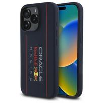 Red Bull RBHMP15L24SIOLRV iPhone 15 Pro 6.1" hard case, navy/granat, silicone, vertical logo, MagSafe
