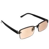 Madingi Unisex +1.0/+1.5/+2.0/+2.5/+3.0/+3.5 Pusiau apvado didinamieji akiniai nuo saulės Akiniai Nešiojami skaitymui Crystal Unisex Biuro akiniai +3.5 ruda