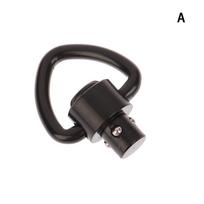 1.25” QD Sling Swivel Mount Heavy Duty Quick Detach Push Button Swivels For Two Point Sling 360°Rotatable Mount QD Sling
