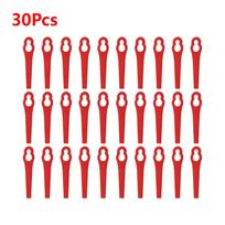 30/60 vnt. Žoliapjovės plastikiniai peiliukai Atsarginės dalys Krūmapjovės galvutės peiliukai Vejapjovės pjovimo peiliukai Ferrex & Aldi FAR 20-1