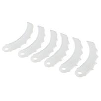 12 vnt. Plastikinis peiliukas MAKITA 198426-9 Pakeičiami peiliukai Pjovimo galvutė 3,6 mm Žolės pjovimo mašina Sodo įrankių dalys CHINA