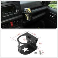 Aluminum Water Cup Holder Mount Bracket for Suzuki Jimny 2019 2020 Accessories juoda