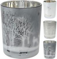 Žvakidė GLASS, 12 cm