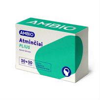 AMBIO ATMINČIAI PLIUS, 30 tablečių + 30 kapsulių