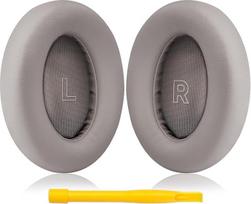 "Bose QuietComfort Ultra" belaidžių ausinių "Bose QuietComfort Ultra" ausų pagalvėlės su minkštesne baltymine oda ir didelio tankio atminties putomis, izoliuojančiomis triukšmą (smiltainis)
