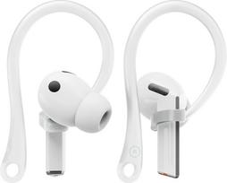 "elago EarHooks" ausų kabliukai, suderinami su "Samsung Galaxy Buds 3" ir "Galaxy Buds 3 Pro", ausinių priedai, neslystantys, ergonomiško dizaino, patogiai prigludę (fosforinės mėlynos spalvos)