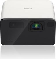 "Epson EpiqVision EF-21W" nešiojamasis mini lazerinis projektorius, "Full HD 1080", 3LCD, 1000 liumenų, iki 150 colių projekcijos plotas, "Bluetooth" garsiakalbis, "Chromecast", "Google TV", baltos spalvos