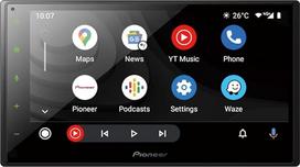 "Pioneer" SPH-DA360DAB-AN - 2DIN medijos imtuvas su 6,8 colių talpos talpiu jutikliniu skydeliu, "Wi-Fi", "Apple CarPlay", "Android Auto" ir DAB+, įskaitant DAB anteną