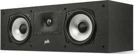 "Polk Audio Monitor XT30" centrinis garsiakalbis, "Hi-Res" sertifikuotas, suderinamas su "Dolby Atmos" ir DTS:X (vnt.), juodas
