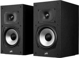 "Polk Audio Monitor XT20" lentynos garsiakalbiai, stereofoniniai garsiakalbiai, erdviniai garsiakalbiai, "Hi-Res" sertifikuoti, suderinami su "Dolby Atmos" ir DTS:X, HiFi ir namų kino garsiakalbiai (pora), juodi