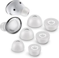 "YieJoya" putų ausų kištukai "Samsung Galaxy Buds Pro" - maksimalus komfortas ir nepamainomas prigludimas su "Memory Foam" antgaliais - pilki