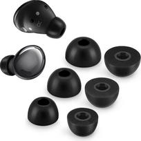 "YieJoya" putų ausų kištukai "Samsung Galaxy Buds Pro" - maksimalus komfortas ir nepamainomas prigludimas su atminties putų antgaliais - juodi