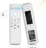 BN59-01432A "Samsung TV Smart" nuotolinio valdymo pulto "Solar Voice Remote" pakaitalas, universalus nuotolinio valdymo pulto "Bluetooth" pakaitalas su USB-C įkrovimo funkcija, suderinamas su "Samsung TV 2023 QLED" modeliais - baltas
