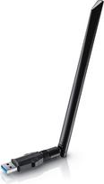 CSL - WLAN adapteris 1200MBit/s - 2,4 GHz + 5 GHz - Dviejų dažnių juostų - 5 dBi išorinė antena - mini "WiFi" atmintinė 1200Mbps - Belaidis LAN - USB 3.2 Gen.1 tinklo jungtis - Skirta asmeniniams kompiuteriams, staliniams nešiojamiesiems kompiuteriams -
