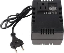 Maitinimo keitiklio adapteris, 300 W galios transformatoriaus įtampos keitiklis iš kintamosios srovės 220 V į 110 V, skirtas nešiojamiesiems kompiuteriams, fotoaparatams (ES kištukas)