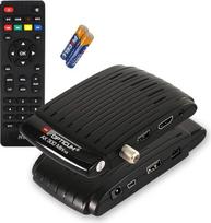 RED OPTICUM AX 300 Mini V3 palydovinis imtuvas PVR I Skaitmeninis palydovinis imtuvas HD - Išorinis IR jutiklis su LED ekranu - HDMI - USB I 12 V maitinimo šaltinis idealiai tinka stovyklavimui I Palydovinio indo imtuvas