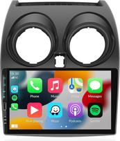 SIXWIN 2+64G Android 13 automobilinis radijas Nissan Qashqai J10 2006-2016 su Carplay/Android Auto/Mirrorlink, 9 colių talpinis jutiklinis ekranas, palaiko WiFi/GPS/FM/Bluetooth/SWC