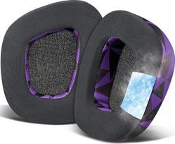 SOULWIT aušinamojo gelio pakaitiniai ausų įdėklai "Corsair Void/Void Pro" laidinėms ir belaidėms RGB USB žaidimų ausinėms, pakaitiniai įdėklai su ypatingo storio triukšmo izoliacija