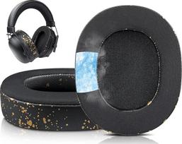 SOULWIT aušinimo gelio pakaitinės ausų pagalvėlės Razer BlackShark V2 Pro 2023 (netinka 2020 m. modeliui) žaidimų ausinėms, ledo šilko audinio pagalvėlė, didelio tankio putos
