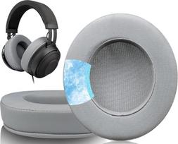 SOULWIT Cooling-Gel profesionalūs pakaitiniai ausų įdėklai Razer Kraken 2019/Tournament Edition/Ultimate/Kitty, ausų įdėklai Nari/Essential/Ultimate, Kraken X/V3 X ausinėms