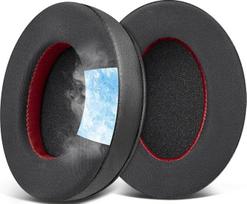 SOULWIT pakaitinės ausų pagalvėlės "Corsair HS35 V1/V2 Stereo" žaidimų ausinėms, triukšmą izoliuojančios putų pagalvėlės, padidinto storio