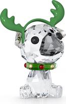 Swarovski Holiday Cheers Kalėdų eglutės papuošalas su žaliais, raudonais, geltonais ir bronziniais Swarovski kristalais