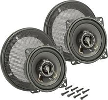 tomzz Audio 4000-005-1 TA10.0-Pro garsiakalbių montavimo komplektas DIN 100 dvipusė koaksialinė sistema su tinkleliu 40 W RMS polipropileno