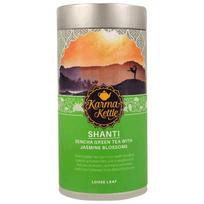Žalioji arbata Sencha su jazminu (75 g), Shanti, Karma virdulys