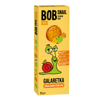 Drebutis iš obuolių, mangų, moliūgų ir chia, be pridėtinio cukraus | Bob Snail (27 g)