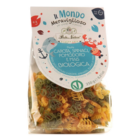 Ekologiški kukurūzų makaronai JŪROS PASAULIS, be glitimo| Pasta Natura (250 g)