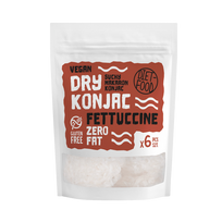 Džiovinti Konjac FETTUCCINE makaronai | DIET-FOOD (150 g)