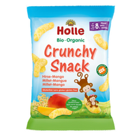 Ekologiški sorų kukurūzai su mangais, be glitimo | Holle (25 g)