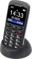 "Aligator A670" senjorų mobilusis telefonas su SOS mygtuku ir lokatoriumi, 4,8 x 2,32 x 0,55 colio, juodas