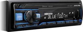 "Alpine Electronics UTE-200BT" automobilinis radijo imtuvas "Bluetooth" 1DIN juodas (RGB apšvietimas)