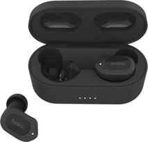 "Belkin SOUNDFORM Play True Wireless In-Ear" ausinės, belaidės ausinės, 3 išankstiniai ekvalaizerio nustatymai, atsparios prakaitui ir purslams, IPX5 apsauga, veikia 38 valandas - juodos, vieno dydžio, AUC005