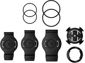 "Garmin QuickFit" dviračių laikiklis, skirtas "Garmin Fenix/Epix", "Enduro", "D2 Mach 1", "Quatix" ir "Tactix" serijoms, lengvai montuojamas tiesiai ant vairo, su 3 dydžių adapteriais