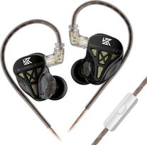 "KZ DQS HiFi In-Ear" monitoriai Dinaminis vairuotojas Didelio tikslumo balso ritė In-Ear ausinės IEM su nuimamu 2 pin 0,75 mm OFC kabeliu scenos šou darbui (su mikrofonu)