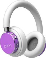 "Puro Sound Labs BT2200-Plus" garsumo ribojimo "Bluetooth" ausinės vaikams - saugesnės ausinės vaikams - studijinė kokybė ir triukšmo izoliacija - violetinės spalvos
