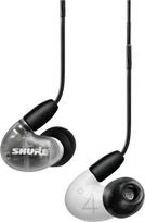 "Shure AONIC 4" laidinės garso izoliavimo ausinės, detalus garsas, dvigubas hibridinis garsiakalbis, į ausis įkišamas nuimamas laidas, aukštos kokybės ir patvarios, suderinamos su "Apple" ir "Android" įrenginiais - baltos spalvos