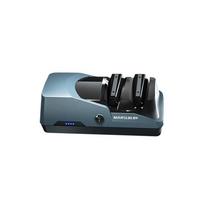 Elektrinis Automatinis Peilių Galąstuvas Profesionalus USB Įkraunamas Virtuvinių Peilių Galandimo Įrankis Deimantinis Galąstuvas Virtuvei 23x8.5x7.2cm mėlyna