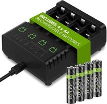 "Venom" įkrovimo stotelė su įkraunama baterija ir 4 x AA 2100 mAh baterijomis