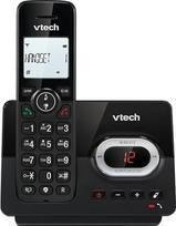 "VTech CS2050" belaidis telefonas su atsakikliu, "Eco+" režimas, senjorų telefonas, belaidis telefonas, skambučių blokatorius, laisvų rankų funkcija, dideli mygtukai, 1 eilutės ekranas, juodas