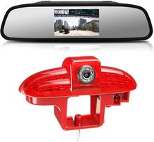 4,3 colių galinio vaizdo veidrodžio monitorius + stabdymo žibintų atbulinės eigos kamera, skirta "Opel Vivaro Surf Concept/Life/Movano X70 Box/Vauxhall/Combo/Nissan Interstar/Primastar/Renault Master 2